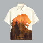 Off White Designer Printed Half Sleeve Shirt for Men Timeless Luxury Look