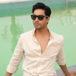 Natural Ivory Pre-Washed Linen Cotton Minimal Solid Casual Shirt