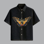 Black Exclusive Printed Half Sleeve Shirt for Men Premium Summer Style