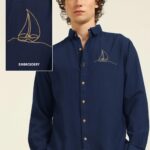 Classic Heritage Embroidered Timeless Casual Shirt