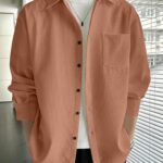 Full Sleeve Imported Waffle Men’s Wooden Shirt