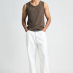 Butter White Clean Aesthetic Everyday Straight-Fit Jeans