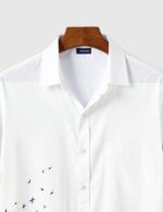 Blue Shade Men’s Half Sleeves Printed Shirt Exclusive - Image 2