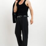 Perfect Black Essential Wardrobe Straight-Fit Denim Jeans