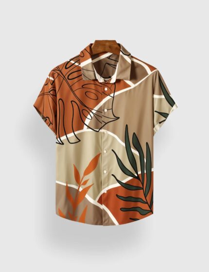 Multi Scratch Men’s Half Sleeves Printed Shirt Exclusive