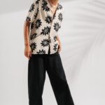 Classic Black Oversized Baggy Straight Denim