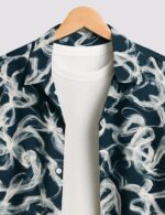 Blue Smoke Men’s Half Sleeve Casual Printed Shirt - Image 2