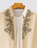 Brown Border Men’s Half Sleeve Casual Printed Shirt - Image 2