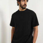 Oversized Textured T-shirt and Joggers Co-ord Set