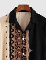 Green Patch Designer Men’s Half Sleeves Printed Shirt Exclusive - Image 2