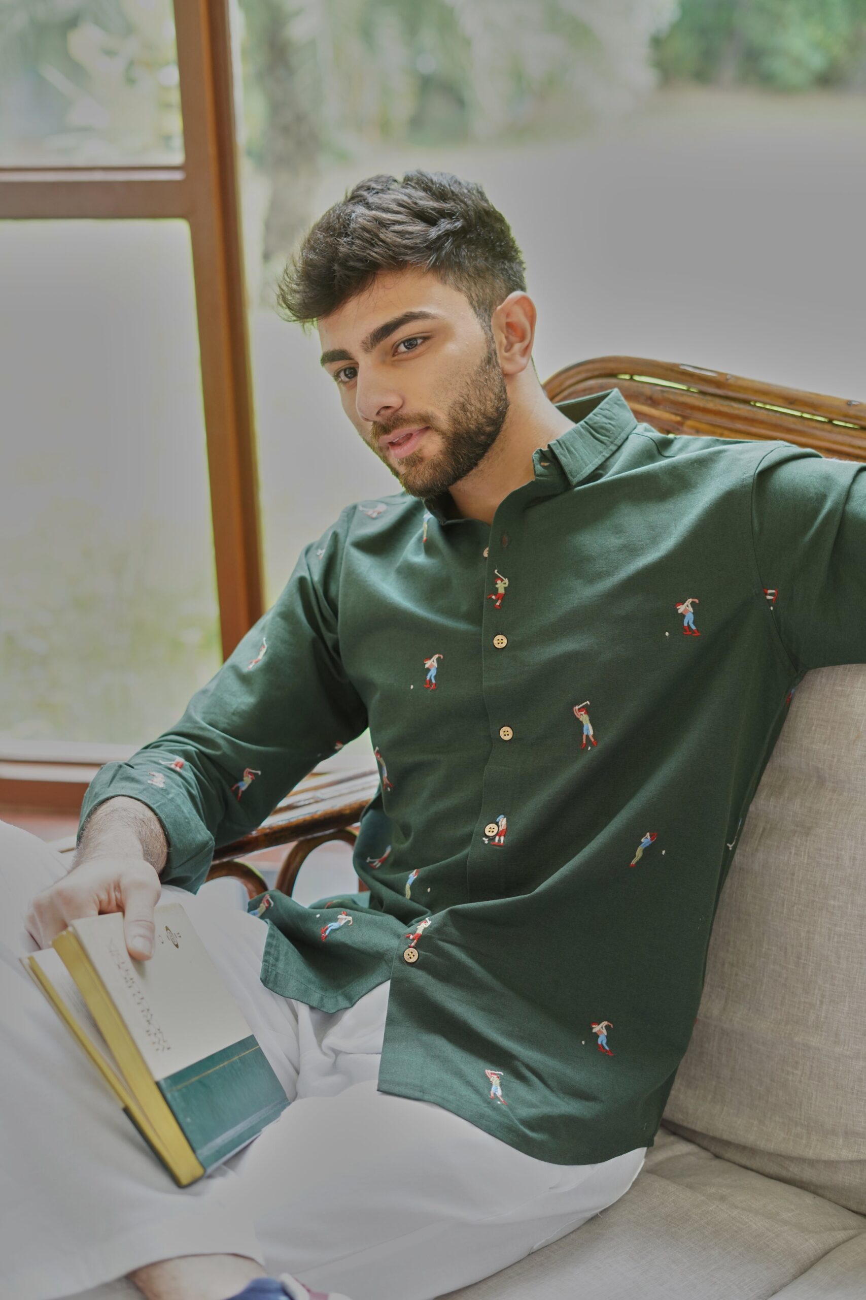 Men casual clothing