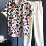 Classy Rose Mens Full Set Trouser And Shirt Half Sleeves