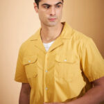 Shirt Collar Pure Cotton Shirt & Trousers