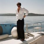 Old Money Linen Combo White and Black Premium Linen Co Ord for Men