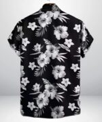 Classic Black Cotton Shirt - Image 2
