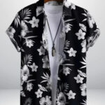 Classic Black Cotton Shirt