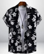 Classic Black Cotton Shirt